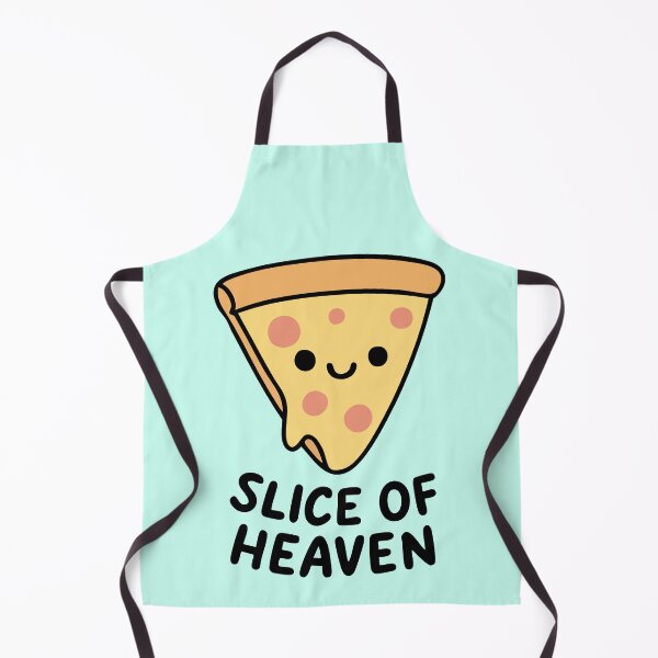 Item preview, Kawaii “Slice of Heaven” Pizza Slice designed and sold by graphicnew.