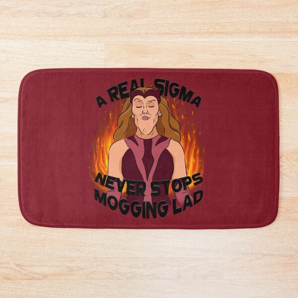 Item preview, Chad Face Wanda (with flames and text) designed and sold by Linkeykong.