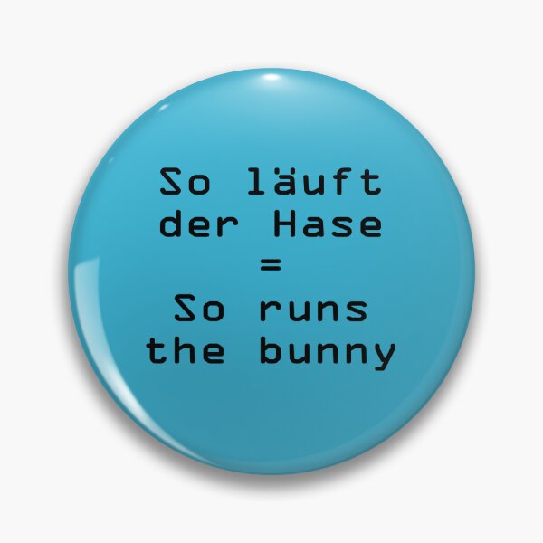 Item preview, Art by Mike So läuft der Hase runs the bunny funny saying for teacher boyfriend girlfriend designed and sold by allartbymike.