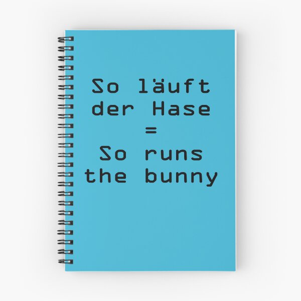 Item preview, Art by Mike So läuft der Hase runs the bunny funny saying for teacher boyfriend girlfriend designed and sold by allartbymike.
