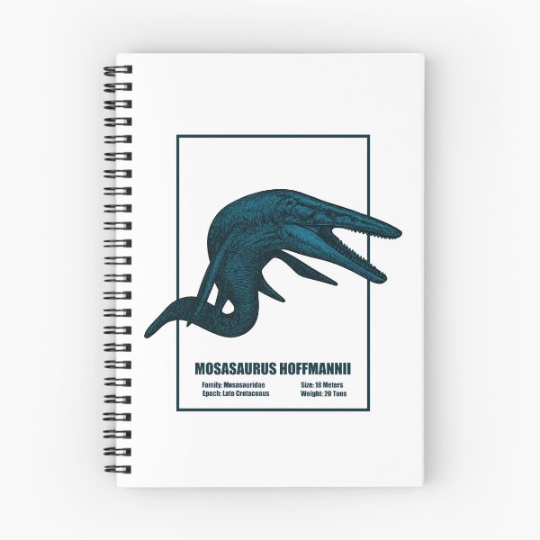 Item preview, Mosasaurus Hoffmannii – Vintage Dinosaur Illustration designed and sold by SlatoMato.