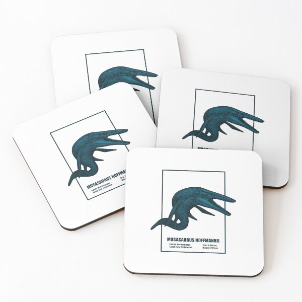 Item preview, Mosasaurus Hoffmannii – Vintage Dinosaur Illustration designed and sold by SlatoMato.