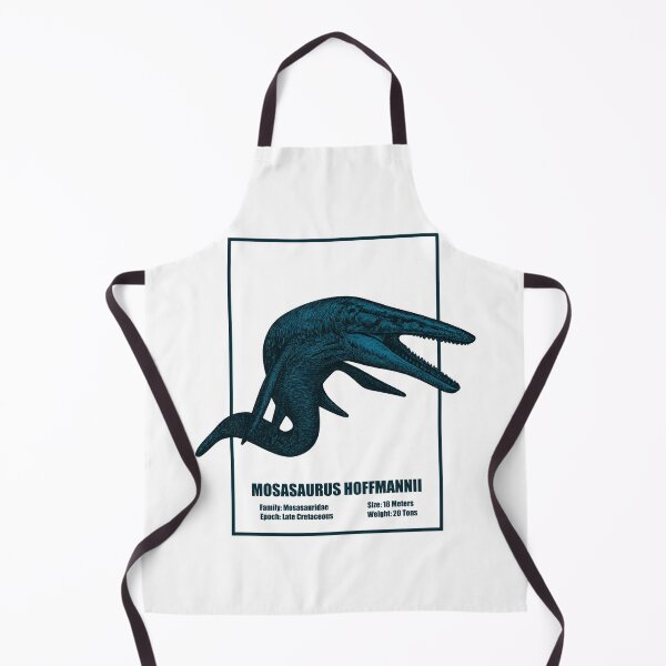 Item preview, Mosasaurus Hoffmannii – Vintage Dinosaur Illustration designed and sold by SlatoMato.
