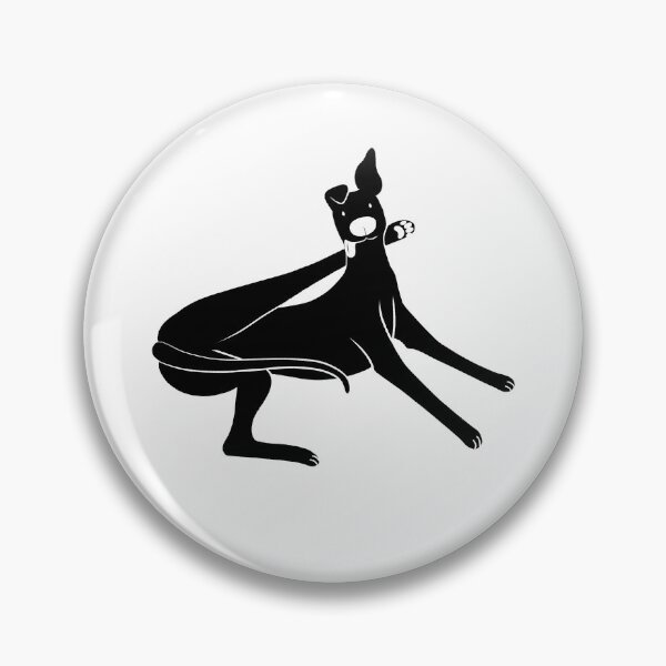 Item preview, Elegance of the Hound - Silhouette designed and sold by Tessa Draws Stoof.