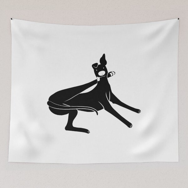 Item preview, Elegance of the Hound - Silhouette designed and sold by Tessa Draws Stoof.