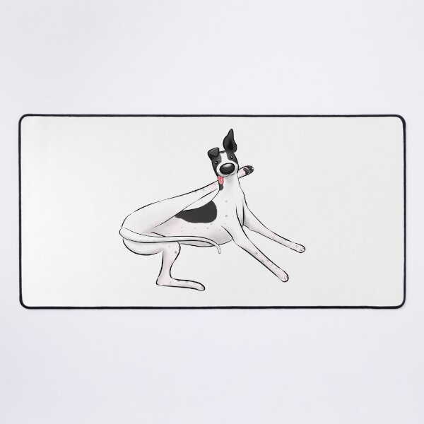 Item preview, Elegance of the Hound - White and Black designed and sold by Tessa Draws Stoof.
