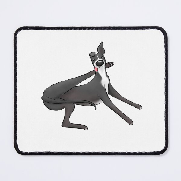 Item preview, Elegance of the Hound - Black and White designed and sold by Tessa Draws Stoof.