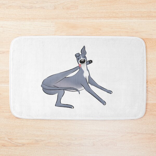 Item preview, Elegance of the Hound - Blue and White designed and sold by Tessa Draws Stoof.