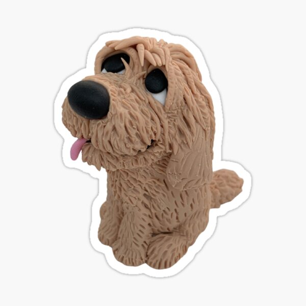 Item preview, Blond, apricot süßer Cockapoo Doodle Welpe designed and sold by Teddyella Treasures.