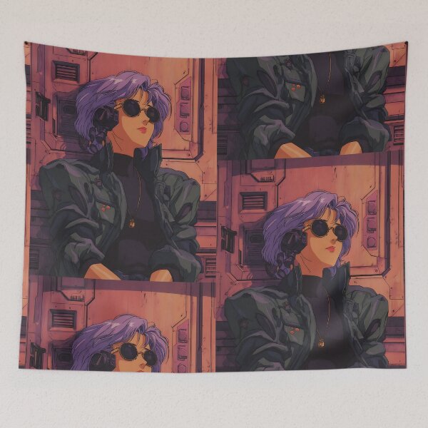 Item preview, Urban Retro Cyberpunk Anime Art designed and sold by bapupa.