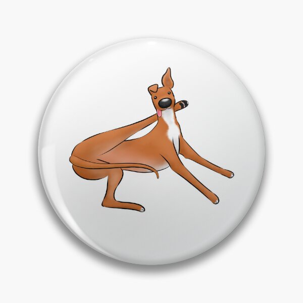 Item preview, Elegance of the Hound - Red designed and sold by Tessa Draws Stoof.