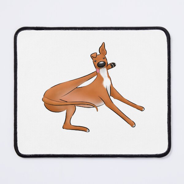 Item preview, Elegance of the Hound - Red designed and sold by Tessa Draws Stoof.