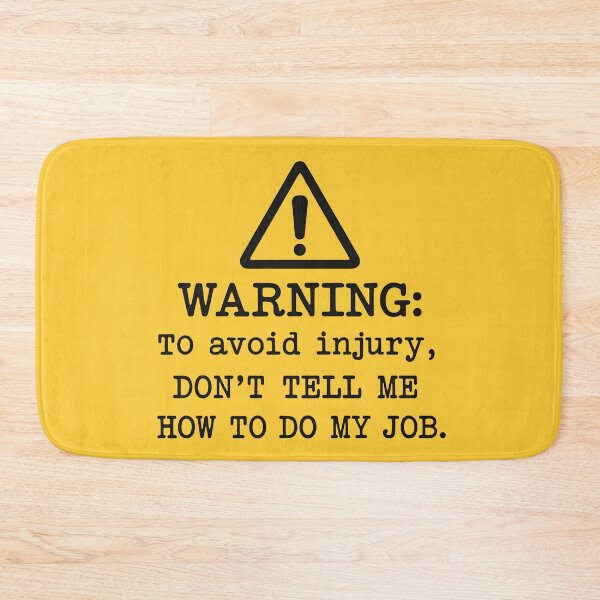 Item preview, Warning designed and sold by Fanverse Merchandise.