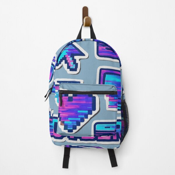 Item preview, Cyber Pixel Pack – Glitch & Neon Vibes designed and sold by QuantumKey.