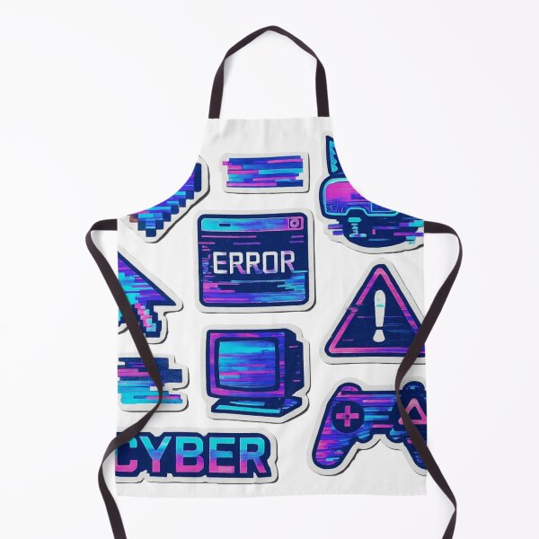 Item preview, Cyber Pixel Pack – Glitch & Neon Vibes designed and sold by QuantumKey.