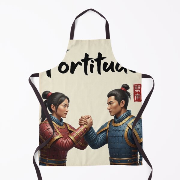 Item preview, Fortitude: Warriors on Ancient Scroll designed and sold by CreativeAsnPear.
