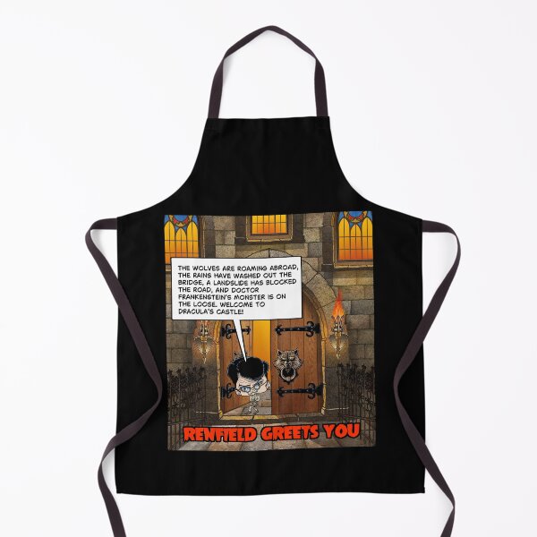 Item preview, Renfield Greets You At Dracula's Castle Door designed and sold by 3-Beans-Art.
