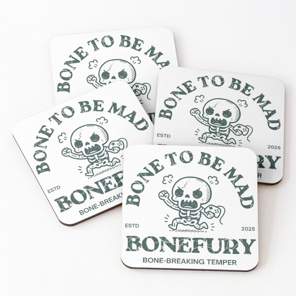 Item preview, BoneFury: Bone to Be Mad designed and sold by KomixsDesign.