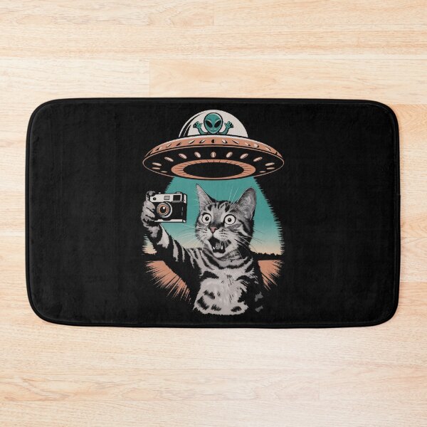 Item preview, Alien UFO Cat Student Memes designed and sold by CandyVenom.