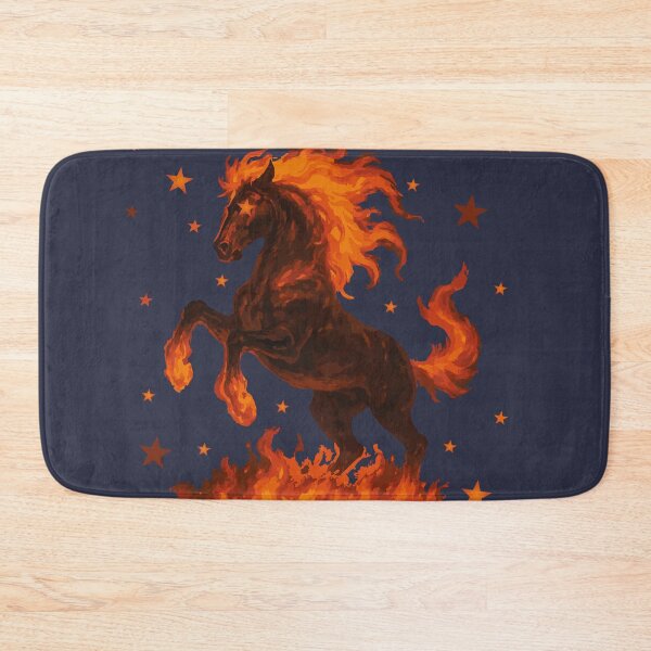 Item preview, Celestial Fire Horse – Fiery Stallion with Stars on Transparent Background designed and sold by CheriTanya.