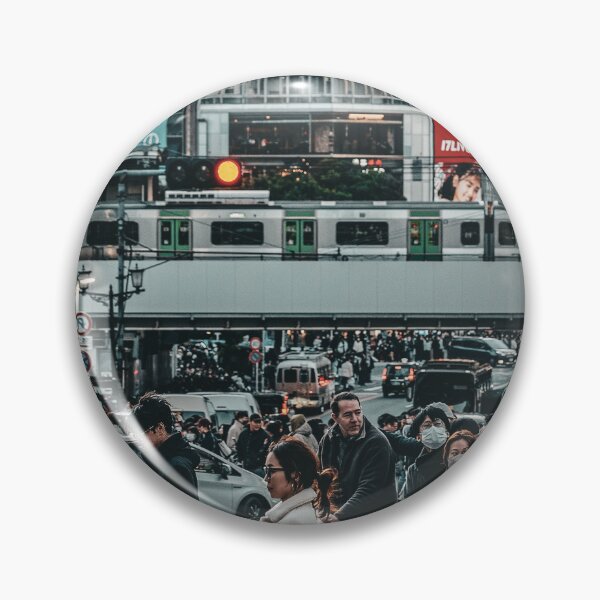 Item preview, Bustling Shibuya Crossing designed and sold by ClaraCaptures.