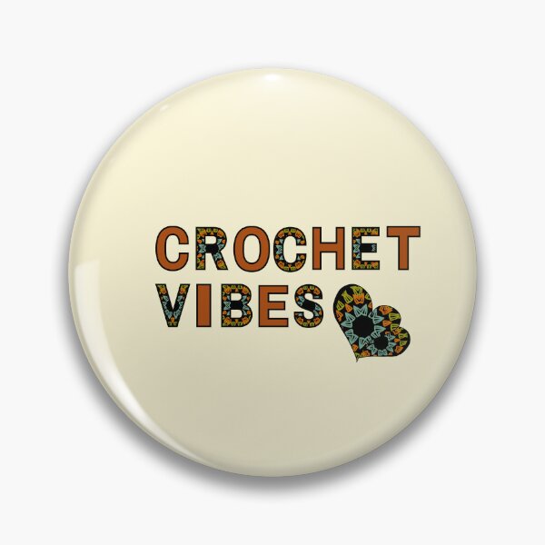 Item preview, Crochet Vibes PNG – Yarn Letter Frame for Stickers, Mugs, Tote Bags & Gifts designed and sold by gloriamelrose.