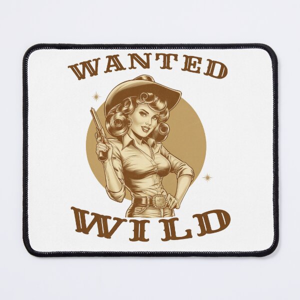 Item preview, Wanted And Wild Vintage Western Retro Cowgirl  designed and sold by Jcat7.