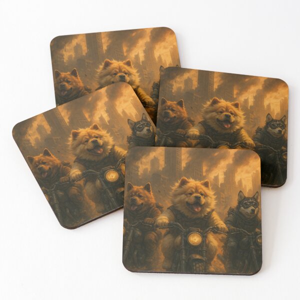 Item preview, three dog bikers designed and sold by cyryshop.