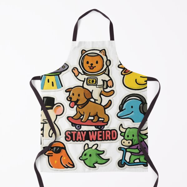 Item preview, Quirky Critters Pack – Stay Weird! designed and sold by QuantumKey.