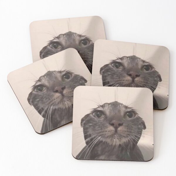 Item preview, Wet Cat Meme designed and sold by Meme_shop.