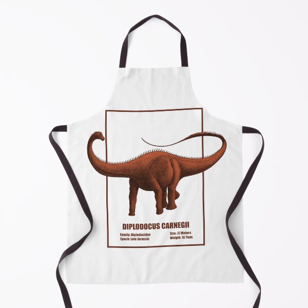 Item preview, Diplodocus Carnegii – Vintage Dinosaur Illustration designed and sold by SlatoMato.