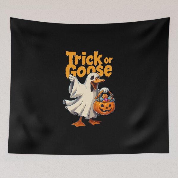 Item preview, Trick or Goose Halloween Goose designed and sold by HandicraftArt.