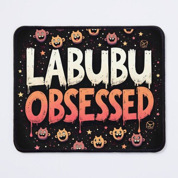 Item preview, Labubu Obsessed Fan Art Design designed and sold by Nene's design.