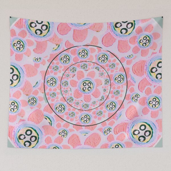 Item preview, Pastel Pink Flowers designed and sold by kel72.