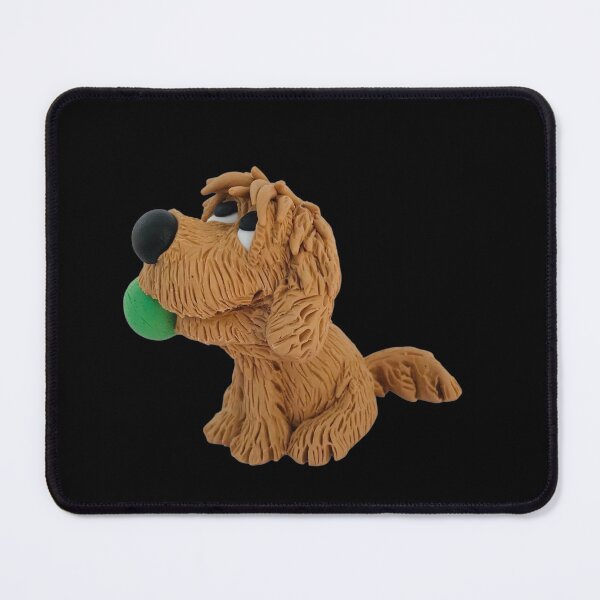 Item preview, Adorable, curly, playful golden doodle art designed and sold by Teddyella Treasures.