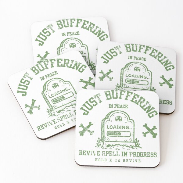 Item preview, Just Buffering – Revive Spell in Progress designed and sold by KomixsDesign.
