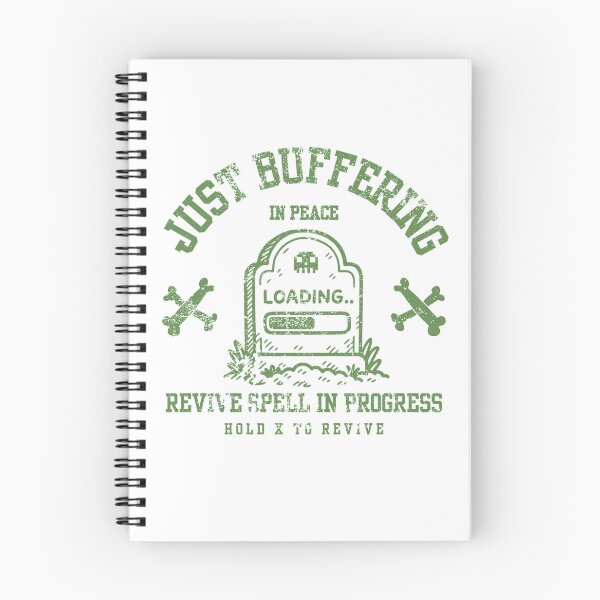 Item preview, Just Buffering – Revive Spell in Progress designed and sold by KomixsDesign.
