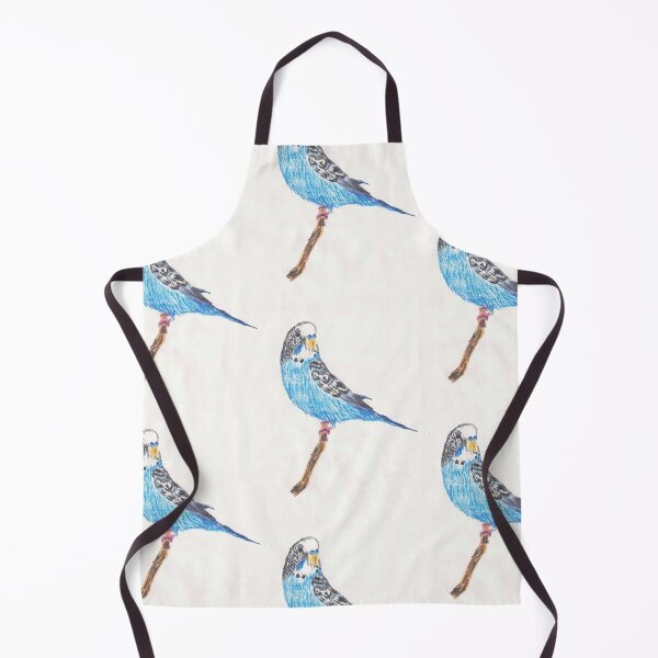 Artikelvorschau, Hand-drawn blue sweet “budgie” entworfen und verkauft von D-Verse Design .