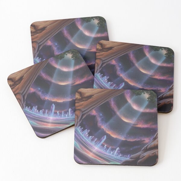 Item preview, Lifestyle Hub: Galaxy Filled Trees - Cosmic Sequoia With Stars & Nebulas designed and sold by M&M Lifestyle Hub.
