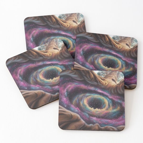 Item preview, Lifestyle Hub: Galaxy Filled Trees - Cosmic Sequoia With Stars & Nebulas designed and sold by M&M Lifestyle Hub.