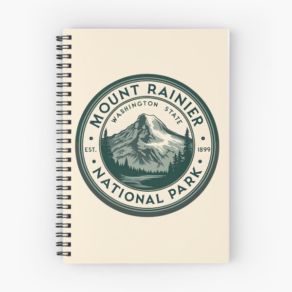 Item preview, Mount Rainier National Park - Washington - US  designed and sold by GoodOldVintage.