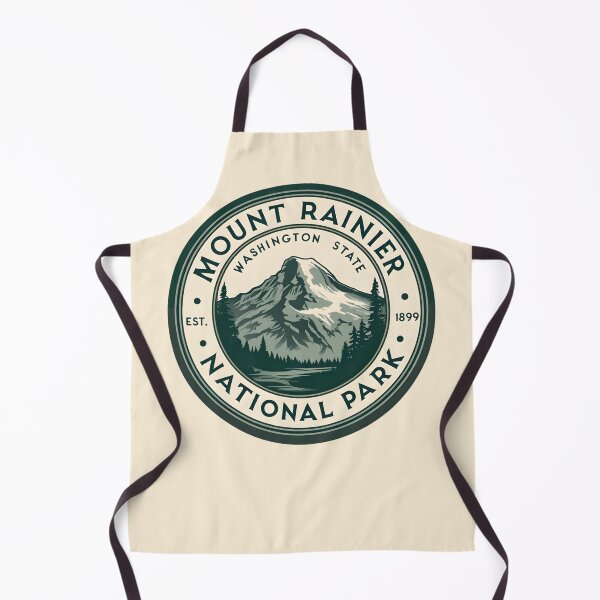 Item preview, Mount Rainier National Park - Washington - US designed and sold by GoodOldVintage.