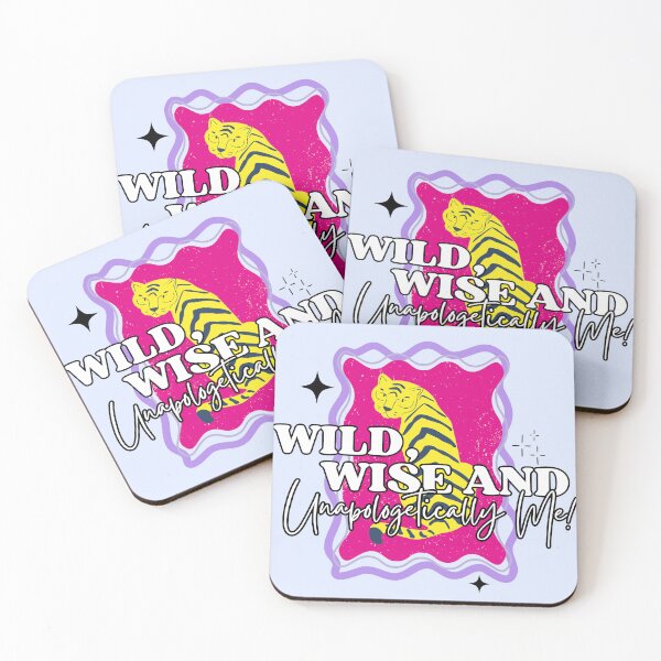 Item preview, Wild, Wise, and Unapologetically Me – Bold Tiger Self-Love Design designed and sold by Floraza.