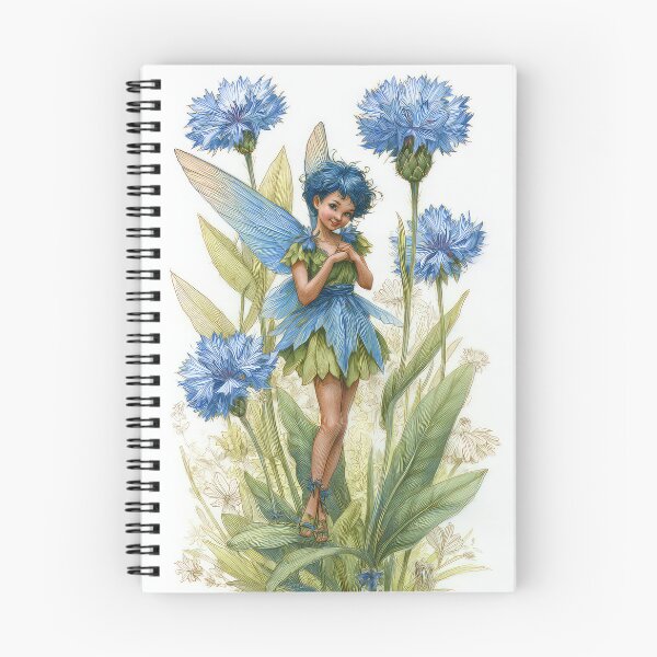 Item preview, Cornflower Fairy Pixie designed and sold by thewandswant.