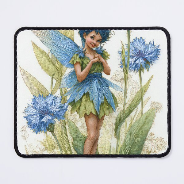 Item preview, Cornflower Fairy Pixie designed and sold by thewandswant.
