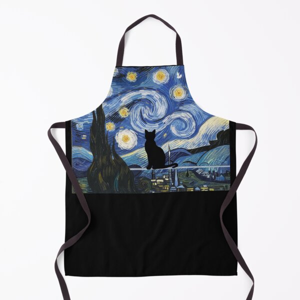 Item preview, Cat Art Student Meme Van Gogh designed and sold by CandyVenom.