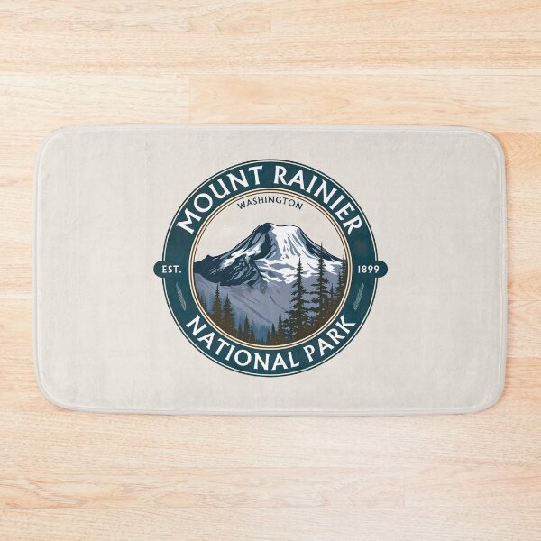 Item preview, Mount Rainier National Park - Washington - US  designed and sold by GoodOldVintage.