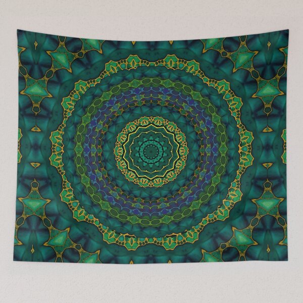 Item preview, Matching Emerald Mandalas and Some Patterns designed and sold by WendyMaree.