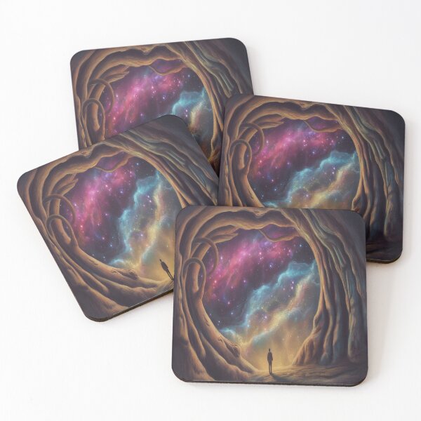 Item preview, Lifestyle Hub: Galaxy Filled Trees - Cosmic Sequoia With Stars & Nebulas designed and sold by M&M Lifestyle Hub.