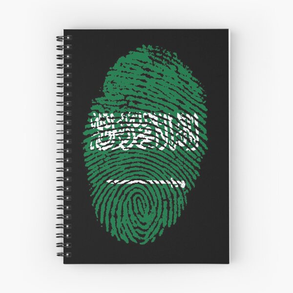Item preview, Saudia Arabia Flag Design (Fingerprint) designed and sold by Omar Dakhane.